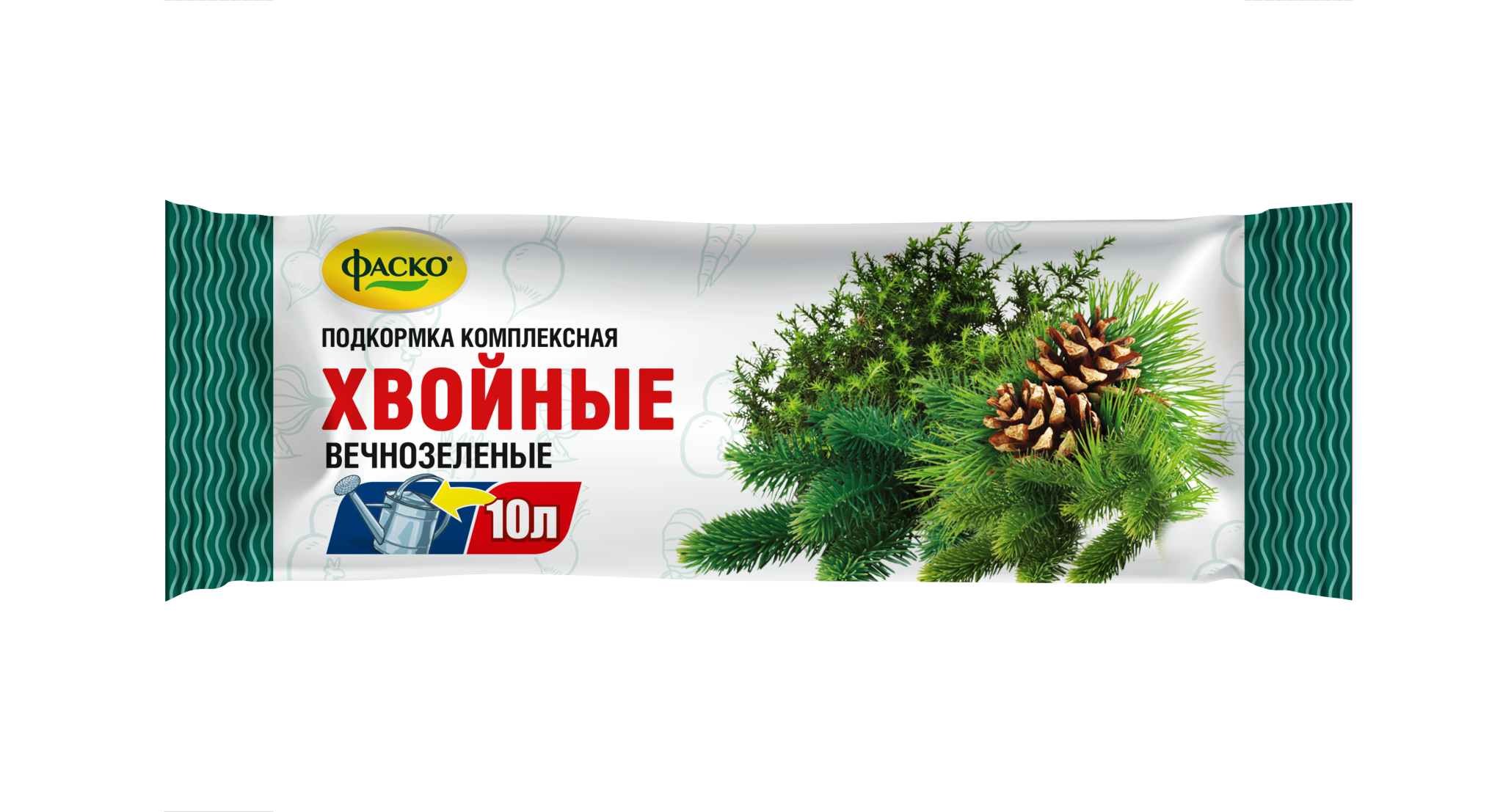 Удобрение сухое Фаско минеральное Хвойные водорастворимое 10гр