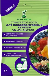 Стимулятор роста для плодово-ягодных культур Агросинтез Этамон Био пакет 5 гр
