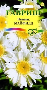 Семена цветов нивяник Майфилд махровый 0,1г Гавриш