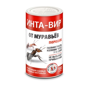 Инсектицид от муравьев Инта-вир в банке 100г