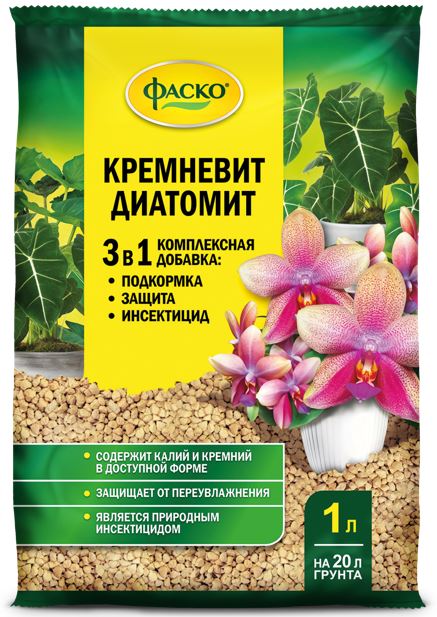 Кремневит/диатомит Фаско Цветочное счастье 1л