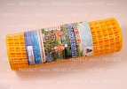 Сетка ограждение ПРОТЭКТ для детских площадок пластик h-50см желтый рулон 8м