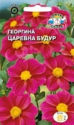 Семена цветов Седек Георгина Царевна Будур пурпурная 0,2г